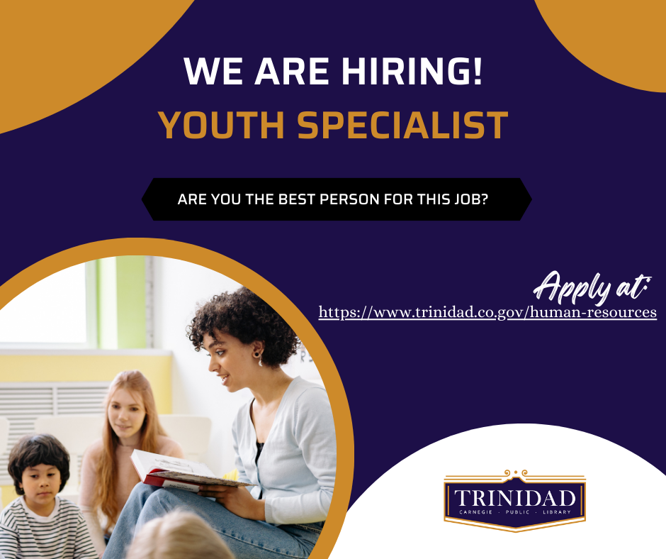 We are Hiring! Youth Specialist.