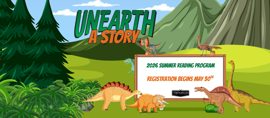 Unearth a Story! 2026 Summer Reading Program Registration starts on May 30th